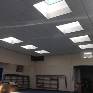 Suspended Ceilings with bulkhead details