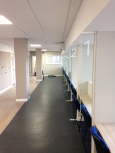 Glazed Pod Partitions and Service Desks. Drylining and Suspended Ceilings.